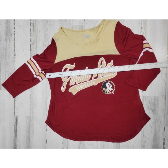 FLORIDA STATE SEMINOLES Shirt Women Large Garnett # Pacasquad Teamwear - Picture 6 of 10